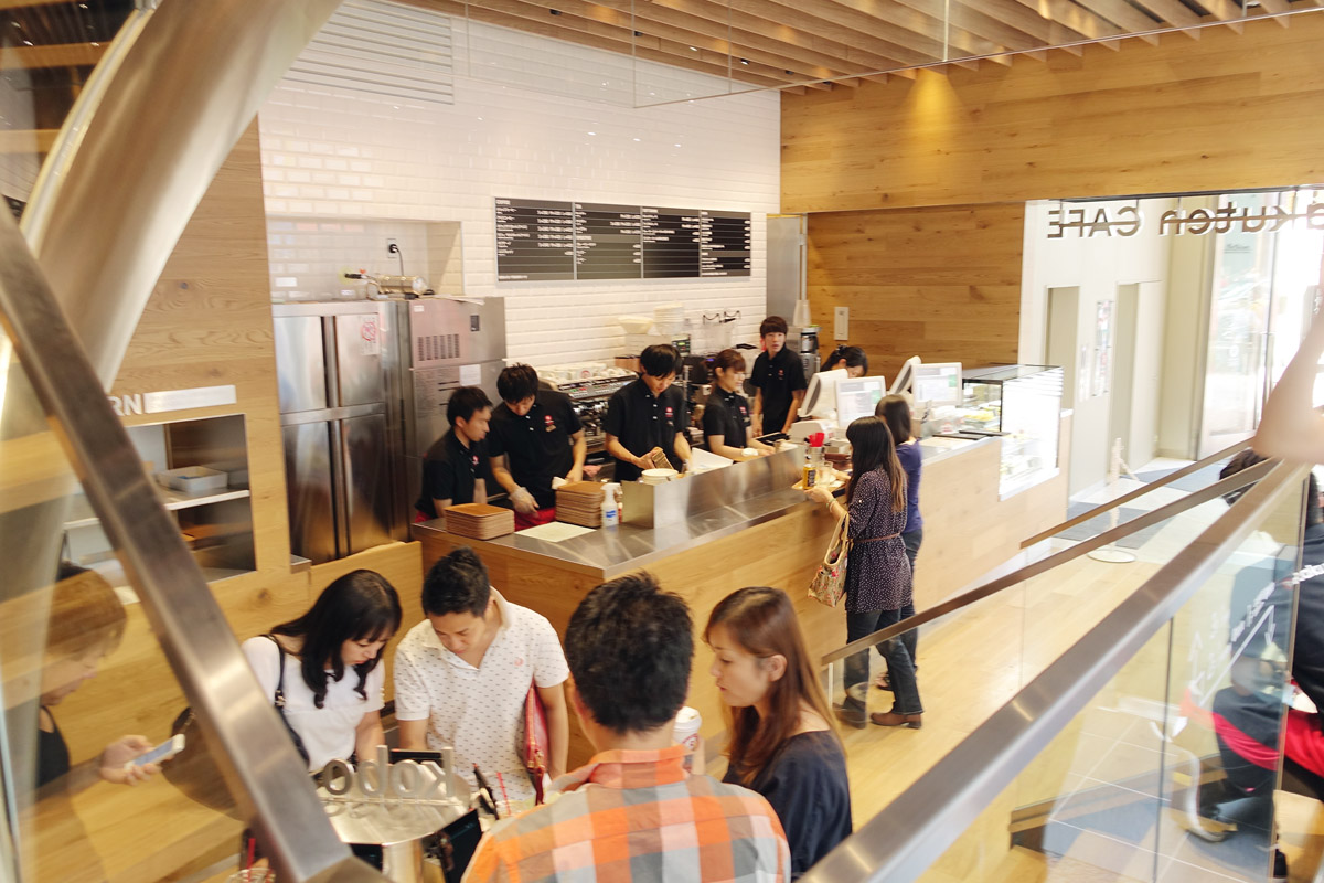 店内の様子(1F)